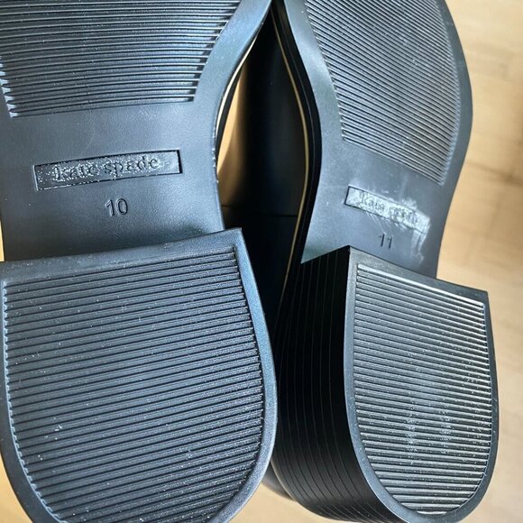 Kate Spade Women black "Solstice" ankle rainboots *Missized sz 10/11 - Picture 5 of 6